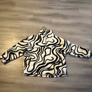 Primark Monochrome Fleece Jacket